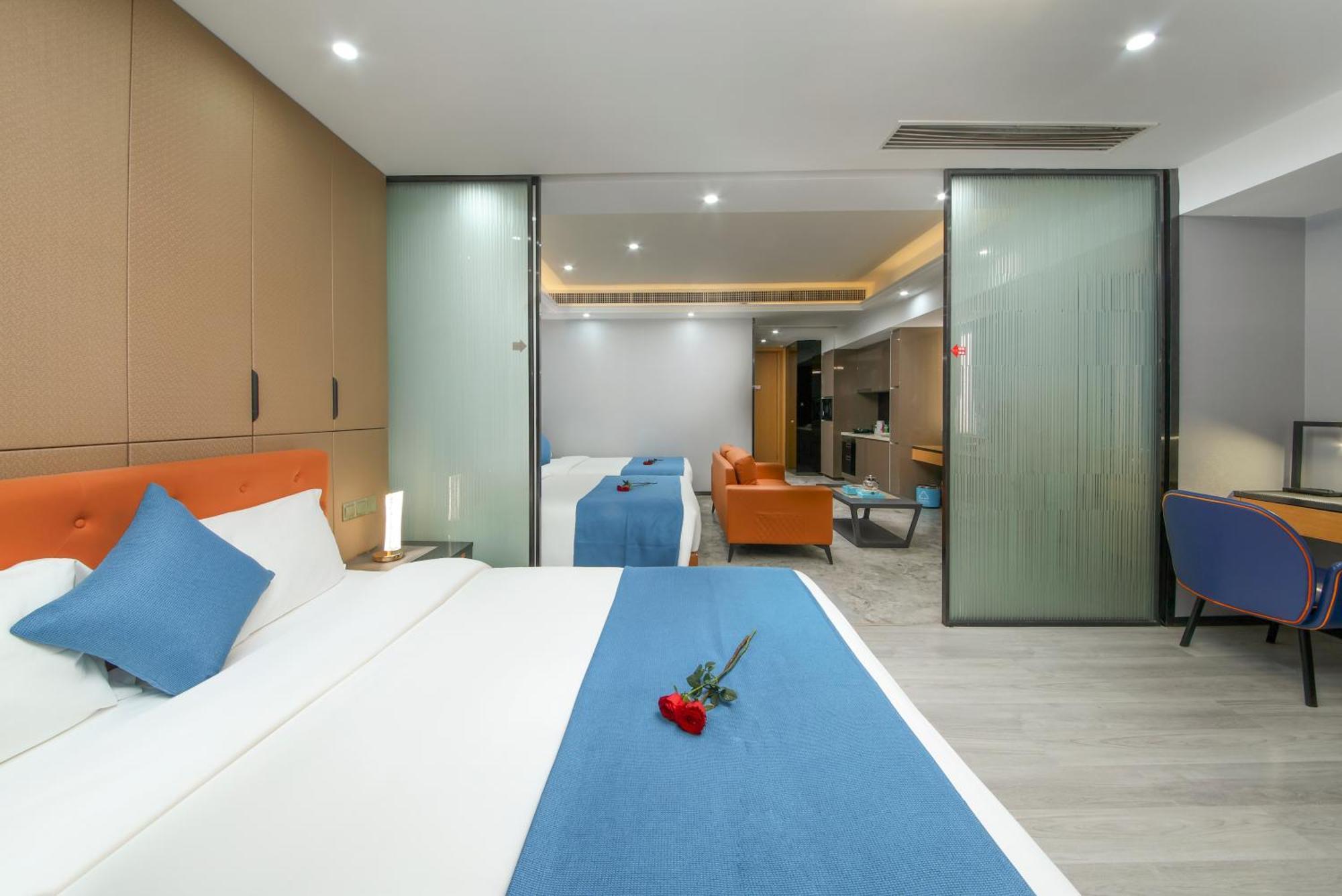 Boman Holiday Apartment Bei Jing Lu Jie Deng Du Hui Branch Гуанчжоу Экстерьер фото