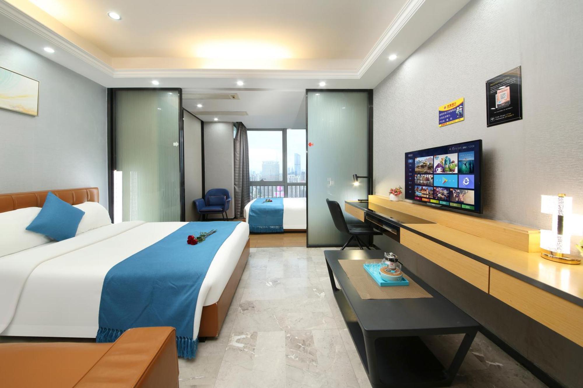 Boman Holiday Apartment Bei Jing Lu Jie Deng Du Hui Branch Гуанчжоу Экстерьер фото